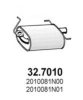 NISSA 2010081N01KE End Silencer